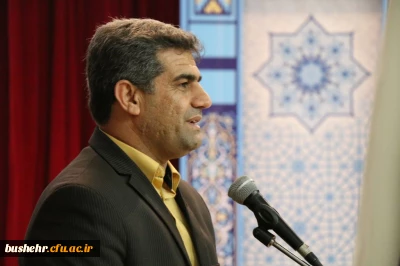 دکتر مولایی در آیین افتتاحییه  دوره توانمند سازی کارشناسان و کارشناس مسئولان فرهنگی دانشگاه فرهنگیان سراسر کشور در بوشهر: عنوان این دانشگاه، فرهنگیان است و علاوه بر رشد علمی دانشجویان اهمیت خاصی به مسائل فرهنگی نیز داده می شود.