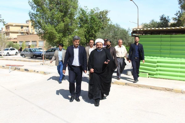 نشست حجة الاسلام خدری رئیس مجمع نمایندگان استان بوشهر با مسئولان دانشگاه فرهنگیان و بازدید از پردیس بنت الهدی صدر  10