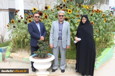 بازدید مدیرکل خدمات و رفاه دانشجویی دانشگاه فرهنگیان از پردیس های دانشگاه فرهنگیان استان بوشهر