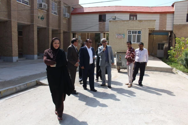 بازدید مدیرکل خدمات و رفاه دانشجویی دانشگاه فرهنگیان از پردیس های دانشگاه فرهنگیان استان بوشهر 12
