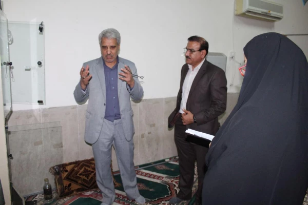 بازدید مدیرکل خدمات و رفاه دانشجویی دانشگاه فرهنگیان از پردیس های دانشگاه فرهنگیان استان بوشهر 16