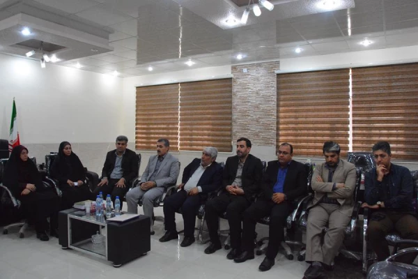 مراسم تکریم و معارفه سرپرست پردیس بنت الهدی صدر بوشهر 2