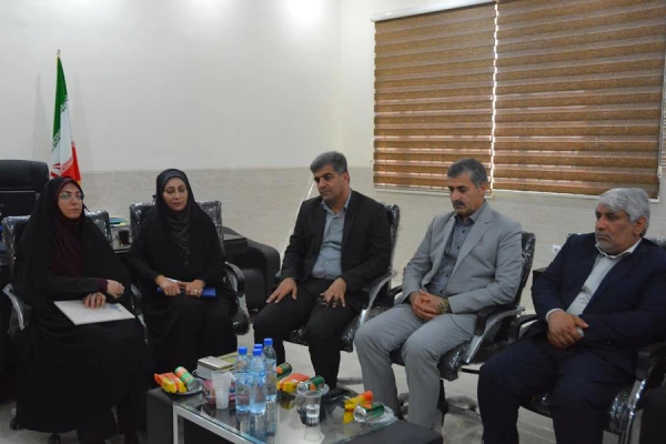 مراسم تکریم و معارفه سرپرست پردیس بنت الهدی صدر بوشهر 8