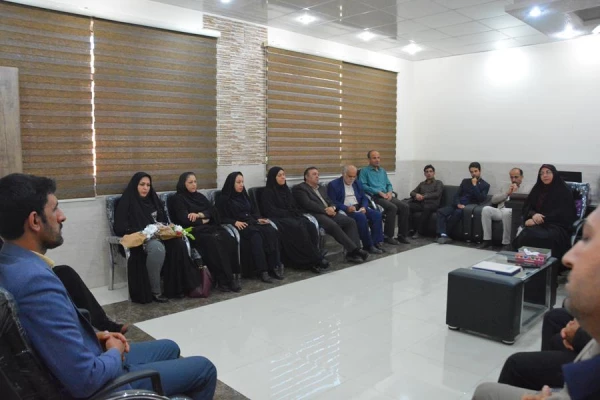 مراسم تکریم و معارفه سرپرست پردیس بنت الهدی صدر بوشهر 10