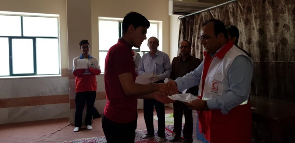 آئین گرامیداشت هفته هلال احمر در پردیس علامه طباطبایی بوشهر برگزار شد 7