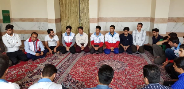 آئین گرامیداشت هفته هلال احمر در پردیس علامه طباطبایی بوشهر برگزار شد 11