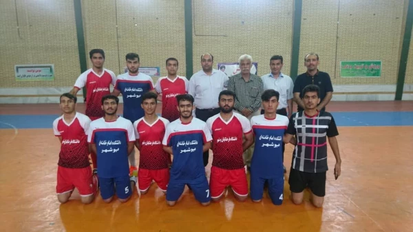 دانشگاه پیام نور و دانشگاه فرهنگیان قهرمان مسابقات گل کوچک دانشگاه های استان بوشهر شدند 2