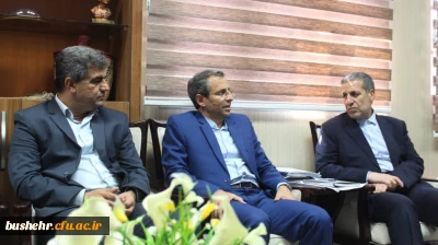 معاون پژوهشی و فناوری دانشگاه فرهنگیان  در دیدار با استاندار بوشهر:
در سال گذشته حدود 41 هزار دانشجو پذیرش کردیم
