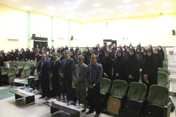 آئین استقبال از نو دانشجومعلمان پردیس بنت الهدی صدر بوشهر برگزار شد
 7