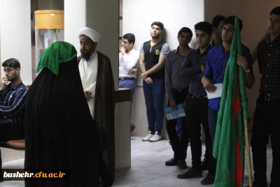 نمایش آئینی علمدار در پردیس های دانشگاه فرهنگیان استان بوشهر برگزار شد