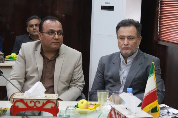 با حضور مشاور اجرایی معاون طرح و برنامه وتوسعه منابع و مدیرکل حقوقی دانشگاه فرهنگیان کشور

آئین معارفه معاون هماهنگی مدیریت امورپردیس های دانشگاه فرهنگیان استان بوشهرو معاون آموزشی، پژوهشی پردیس علامه طباطبایی  این دانشگاه برگزار شد. 
 5