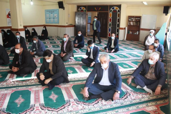 آئین عزاداری شهادت حضرت زهرا (س) در دانشگاه فرهنگیان استان بوشهر برگزار شد
 4