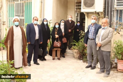 دیدار ستاد شاهد و ایثارگر دانشگاه فرهنگیان استان بوشهر با خانواده شهید محمدی باغملایی