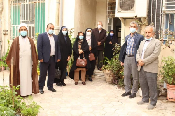 دیدار ستاد شاهد و ایثارگر دانشگاه فرهنگیان استان بوشهر با خانواده شهید محمدی باغملایی 6