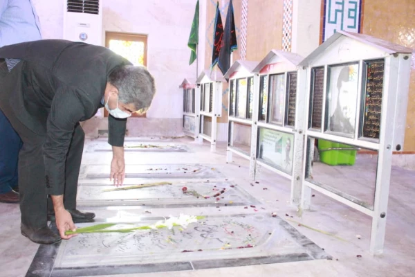 به مناسبت هفته تربیت بدنی؛ مسئولان و کارکنان دانشگاه فرهنگیان استان بوشهر با آرمان های شهدای ورزشکار تجدید میثاق کردند 6