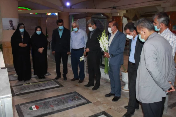 به مناسبت هفته تربیت بدنی؛ مسئولان و کارکنان دانشگاه فرهنگیان استان بوشهر با آرمان های شهدای ورزشکار تجدید میثاق کردند 8