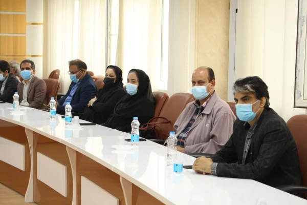 آئین تجلیل از بازنشستگان جدید دانشگاه فرهنگیان استان بوشهر در سالن کنفرانس پردیس علامه طباطبایی بوشهر  برگزار شد. 5