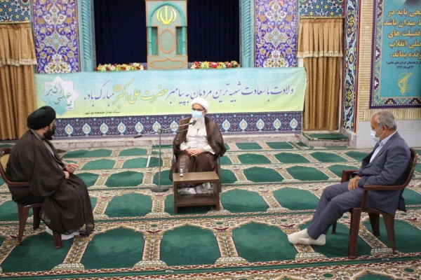 نشست رئیس دانشگاه فرهنگیان با امام جمعه بوشهر برگزار شد 2