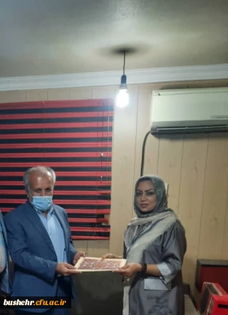 دیدار رئیس دانشگاه فرهنگیان بوشهر با خانواده زنده یاد عبدالرسول روان
