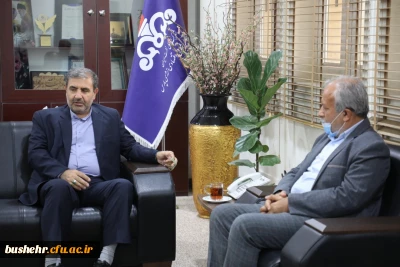 در دیدار رئیس دانشگاه و مدیرعامل سازمان منطقه ویژه پارس تاکید شد:

تقویت تعاملات دانشگاه فرهنگیان استان بوشهر با منطقه ویژه پارس