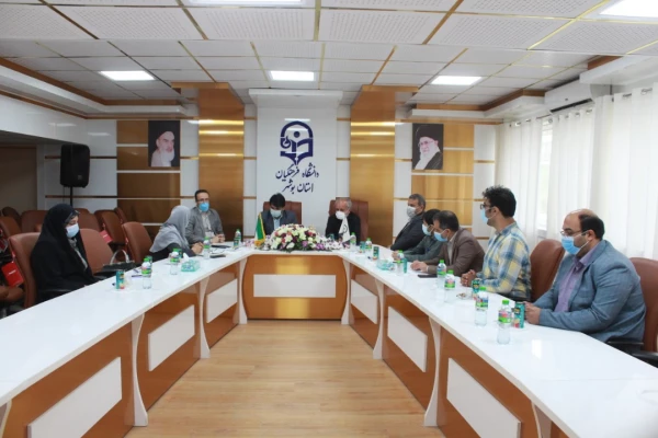 بازدید مدیرکل حقوقی دانشگاه فرهنگیان از پردیس های دانشگاه فرهنگیان استان بوشهر 13