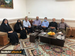 در سالروز ورود آزادگان به خاک وطن

دیدار هیات رئیسه دانشگاه فرهنگیان استان بوشهر با آزاده بازنشسته دانشگاه