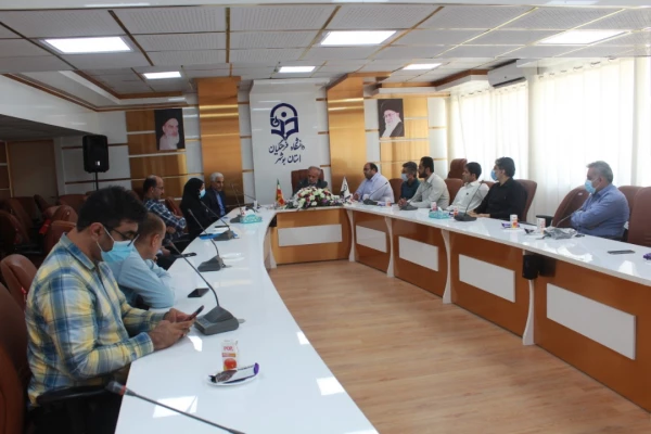 برگزاری آئین معارفه مسئول حراست پردیس علامه طباطبایی دانشگاه فرهنگیان استان بوشهر
 9