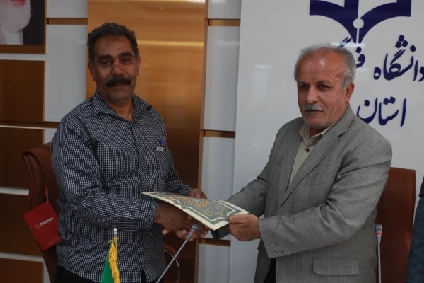 آئین تجلیل از رزمندگان و جانبازان دانشگاه فرهنگیان استان بوشهر برگزار شد 4