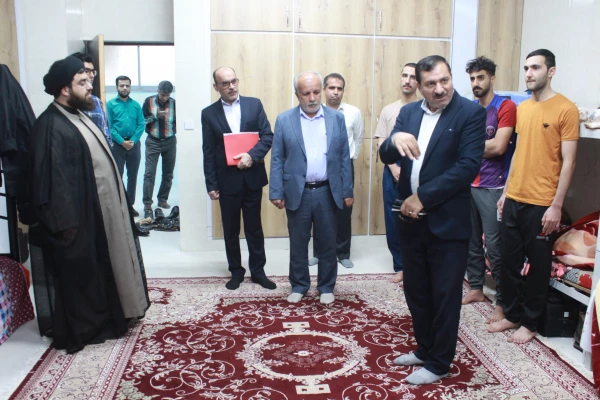 بازدید معاون طرح و برنامه و توسعه منابع دانشگاه فرهنگیان از پردیس های دانشگاه 5