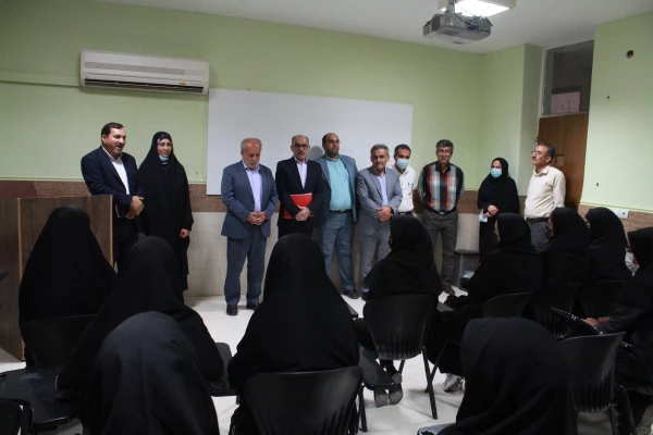 بازدید معاون طرح و برنامه و توسعه منابع دانشگاه فرهنگیان از پردیس های دانشگاه 6