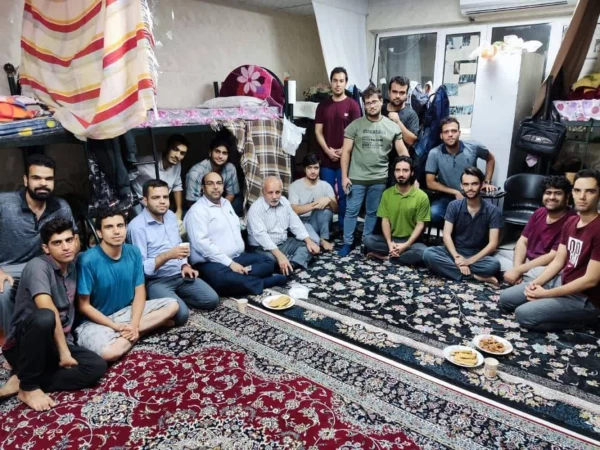 تداوم بازدیدهای سرزده رئیس دانشگاه از خوابگاه های دانشجوی 2