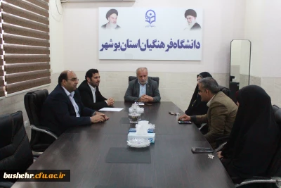در نشست مسئولان دو دانشگاه استان بوشهر تاکید شد؛  لزوم تقویت همکاری دانشگاه فرهنگیان و دانشگاه فنی و حرفه ای

در نشست مسئولان دو دانشگاه استان بوشهر بر لزوم تقویت همکاری دانشگاه فرهنگیان و دانشگاه فنی و حرفه ای تاکید شد.