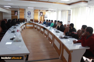 با حضور رئیس دانشگاه فرهنگیان استان بوشهر؛  نشست تشکل های دانشجویی دانشگاه برگزار شد

با حضور رئیس دانشگاه فرهنگیان استان بوشهر، نشست تشکل های دانشجویی پردیس های دانشگاه برگزار شد.