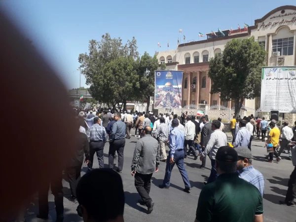 با حضور پرشور مجموعه دانشگاه فرهنگیان استان بوشهر؛راهپیمایی روز قدس در بوشهر برگزار شد                 8