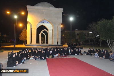 ضیافتی رمضانی به میزبانی لاله های خوشنام؛

در مزار شهدای خوشنام بوستان شغاب بوشهر؛
مراسم ضیافت شهدا دانشگاه فرهنگیان استان بوشهر برگزار شد