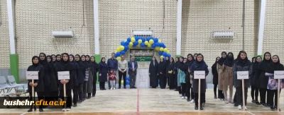 در پردیس بنت الهدی صدر بوشهر؛
لیگ والیبال درون پردیسی برگزار شد