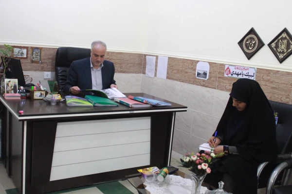 بازدید ناظر فرهنگی سازمان مرکزی از فعالیت های فرهنگی دانشگاه فرهنگیان استان بوشهر  3