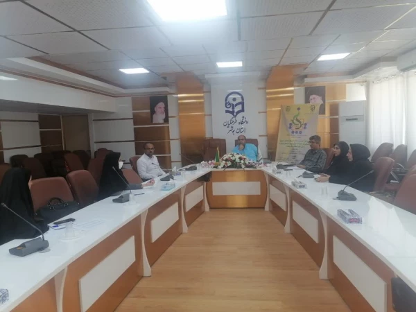 در دانشگاه فرهنگیان استان بوشهر:
برگزاری نشست کمیته پایش و ارزیابی اجرای برنامه کارورزی 5