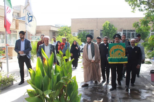 
همزمان با سالروز آزادسازی خرمشهر؛
کاروان خدام حرم رضوی در دانشگاه فرهنگیان استان بوشهر حضور یافتند 3