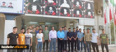 معاون هماهنگی دانشگاه فرهنگیان استان بوشهر:
اعزام 51 دانشجو معلم به اردوی زیارت اولی ها در مشهد مقدس