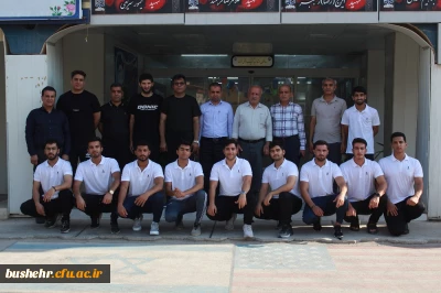 با حضور رئیس دانشگاه فرهنگیان استان بوشهر؛
اعزام تیم ورزشی پردیس علامه طباطبایی به المپیاد ورزش های همگانی دانشگاهیان کشور در اراک