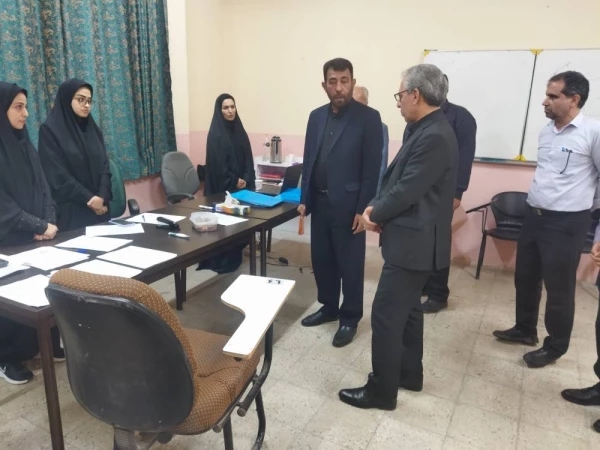 بازدید مدیرکل آموزش و پرورش استان بوشهر از فرایند مصاحبه اختصاصی داوطلبان چند برابر ظرفیت دانشگاه فرهنگیان 8
