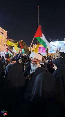 با حضور باشکوه مسئولان، کارکنان، اساتید و دانشجویان دانشگاه فرهنگیان؛
برگزاری تجمع مردمی و دانشجویی در محکومیت جنایات رژیم کودک کش صهیونیستی در بوشهر 2