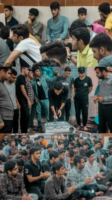 
با حضور رئیس بسیج اساتید استان بوشهر؛
برگزاری جشن تولد دانشجویان آبان ماهی پردیس علامه طباطبایی  5