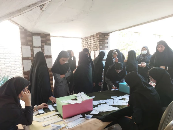 
با حضور معاون توسعه منابع و امور دانشجویی پردیس بنت الهدی صدر بوشهر؛
انتخابات کانون های فرهنگی اجتماعی و انجمن های علمی های برگزار شد 8