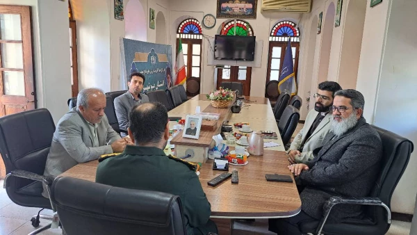 با حضور در دفتر مدیرکل حفظ آثار و نشر ارزش های دفاع مقدس استان بوشهر؛دیدار و گفتگو مدیرکل امور شاهد و ایثارگران دانشگاه فرهنگیان با مدیرکل حفظ آثار و نشر ارزش های دفاع مقدس استان بوشهر 
 8