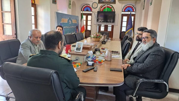 با حضور در دفتر مدیرکل حفظ آثار و نشر ارزش های دفاع مقدس استان بوشهر؛دیدار و گفتگو مدیرکل امور شاهد و ایثارگران دانشگاه فرهنگیان با مدیرکل حفظ آثار و نشر ارزش های دفاع مقدس استان بوشهر 
 9