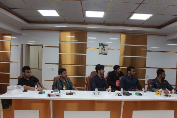 بررسی آثار محمدعلی جمالزاده در محفل دوستداران کتاب دانشگاه فرهنگیان استان بوشهر 8