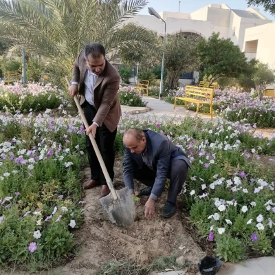 به مناسبت روز درختکاری؛
چندین اصله نهال در پردیس های دانشگاه فرهنگیان استان بوشهر غرس شد 2