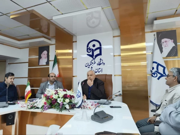 با حضور جامعه ادبی و علمی استان بوشهر؛
از کتاب پژوهشی فایز مفتون در دانشگاه فرهنگیان بوشهر رونمایی شد 2